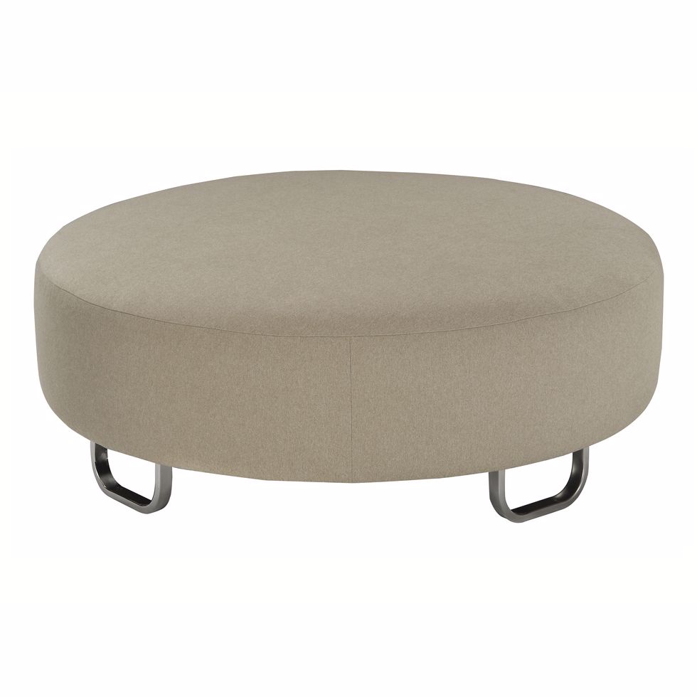 Calcutta Round Ottoman