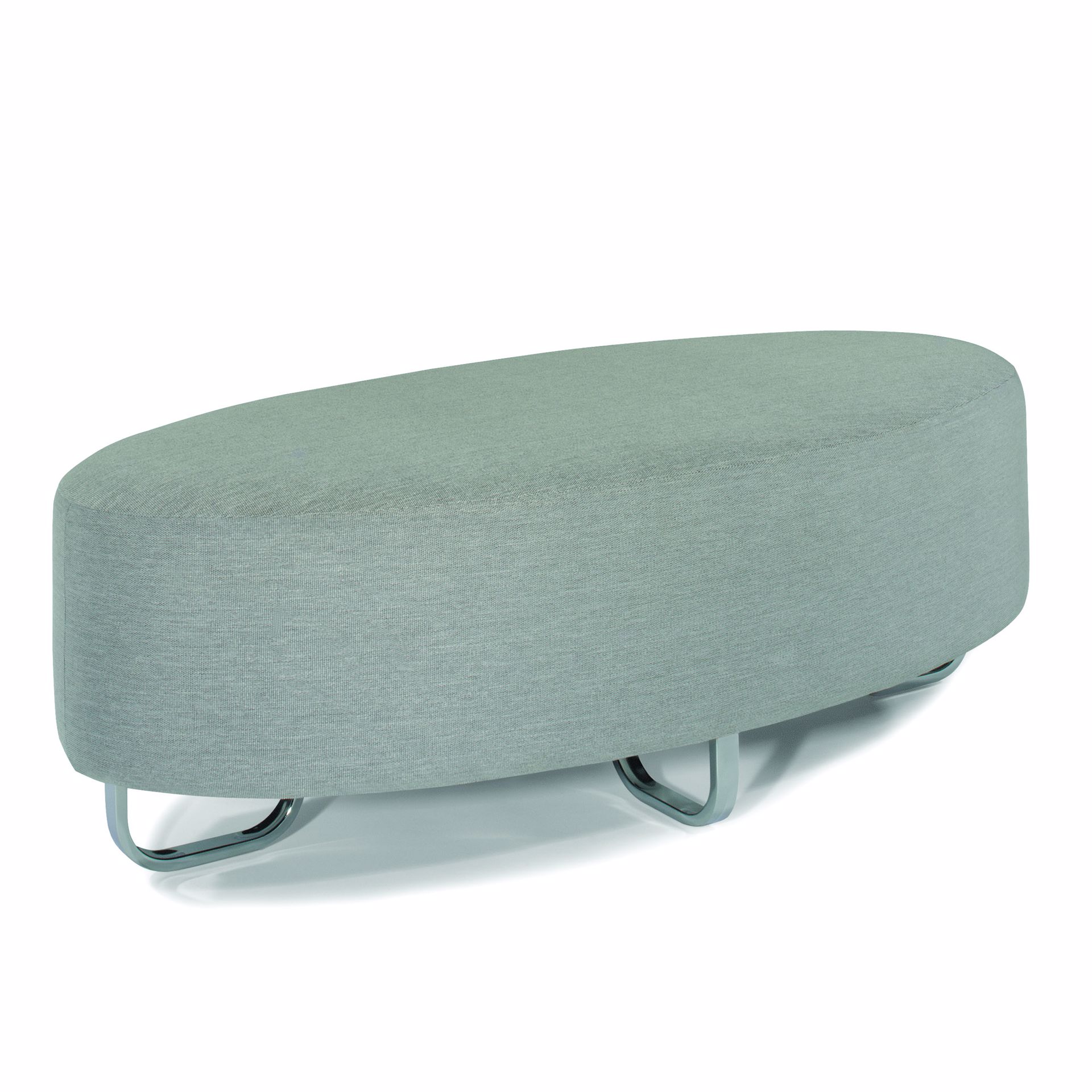 Calcutta Oval Ottoman