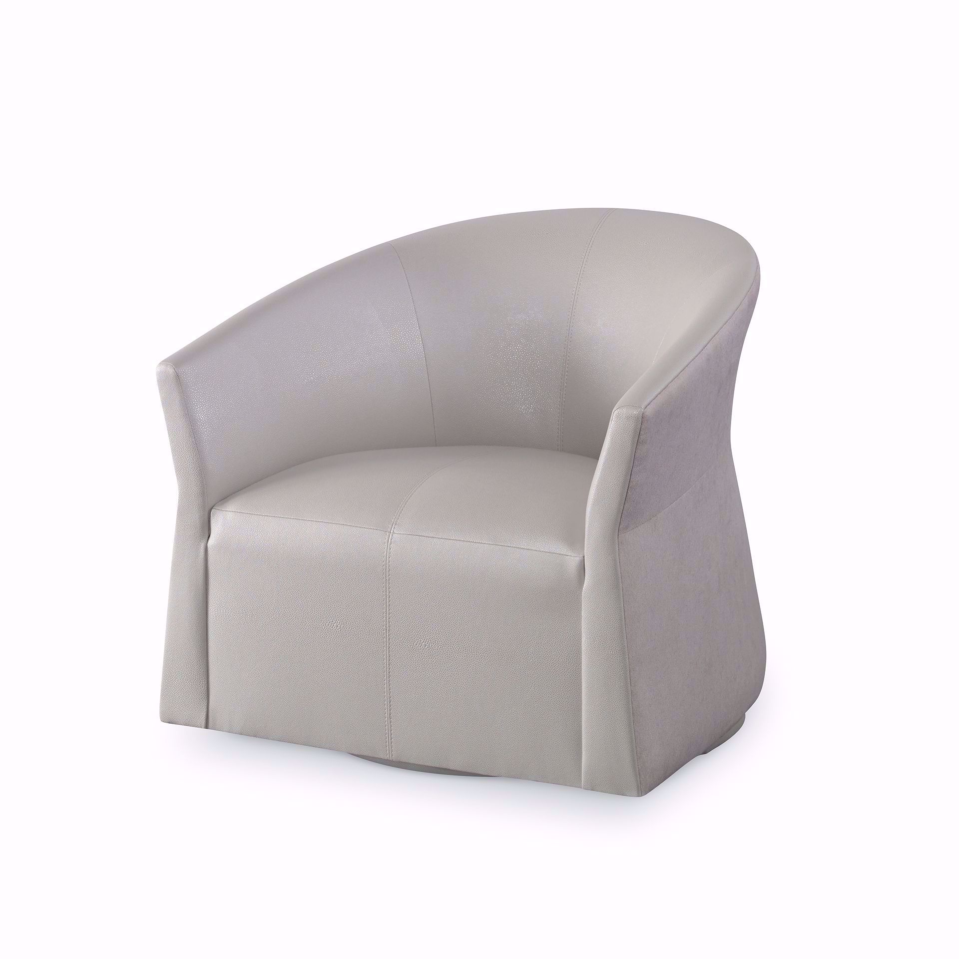 Azure Swivel Chair