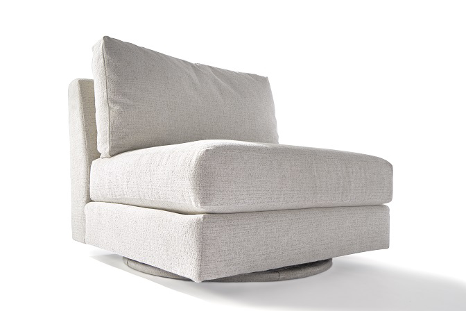 BELIZE ARMLESS SWIVEL CHAIR 